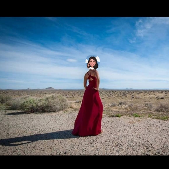 Maxi promdress - Picture 3 of 5